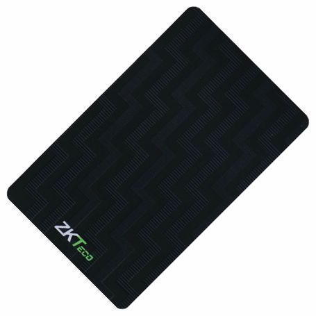 Zkteco Idcolorcard  Tarjeta Id Con Frecuencia De 125 Khz Sin Folio Impreso Grosor De 0.9 Mm Color Negra Y Con El Logo De Zkteco