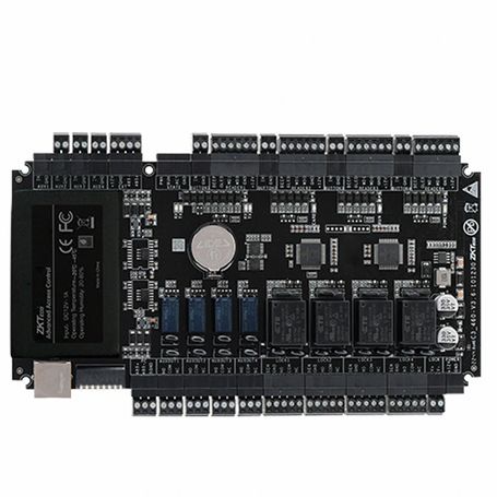 Zkteco C3400plus Package B  Panel De Control De Acceso Rfid 4 Puertas 8 Vias Capacidad Para 100000 Usuarios Y Tarjetas Códigos Q
