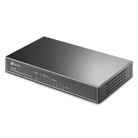 Tplink Tlsf1008p Switch Poe No Administrable Con 8 Puertos Fast Ethernet Que Incluye 4 Puertos Poe Af Y At. Ofrece Un Presupuest