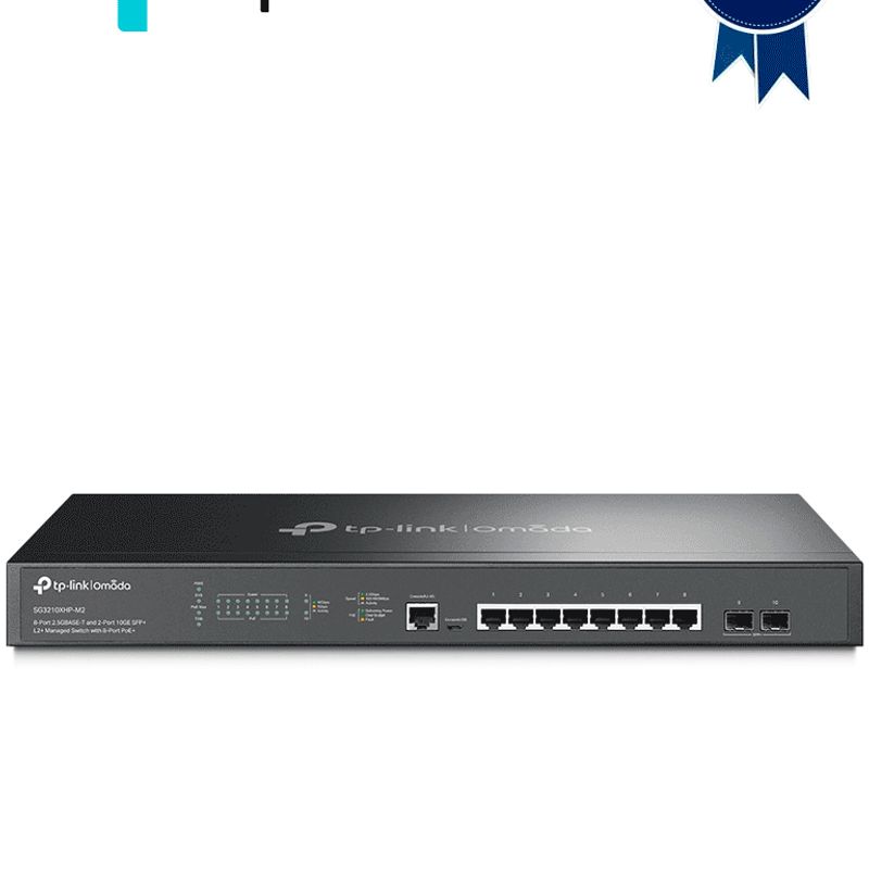 Tplink  Tlsg3210xhpm2  Switch Administrable 8 Puertos Poe 