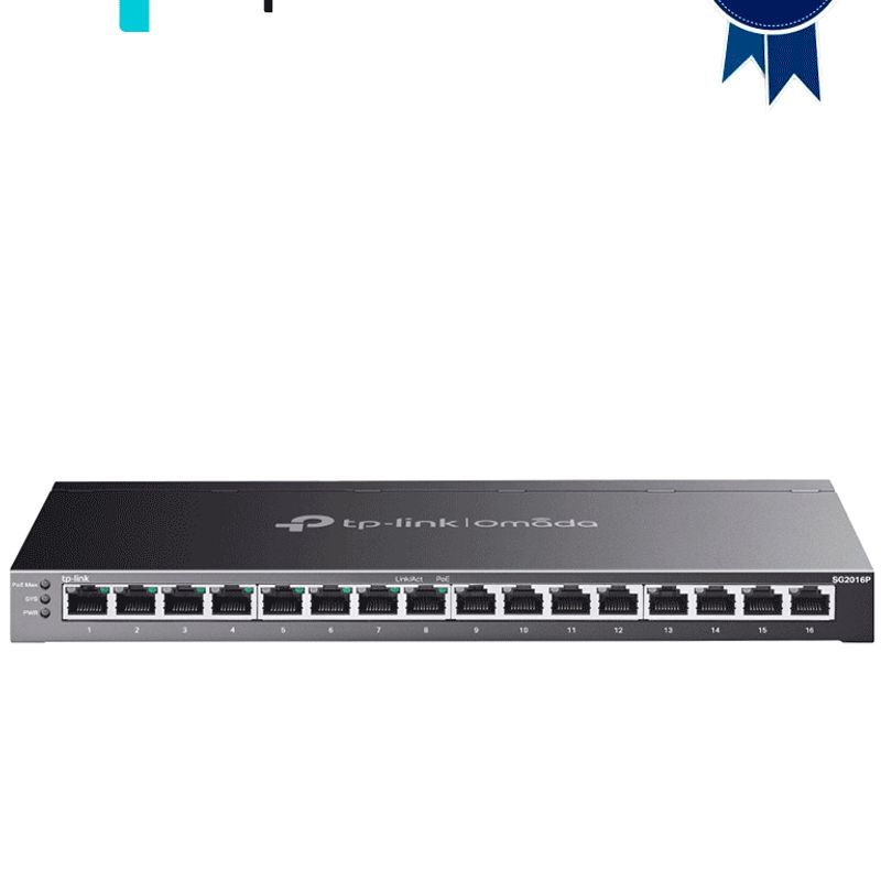 Tplink  Tlsg2016p  Switch Jetstream De 16 Puertos Con Poe