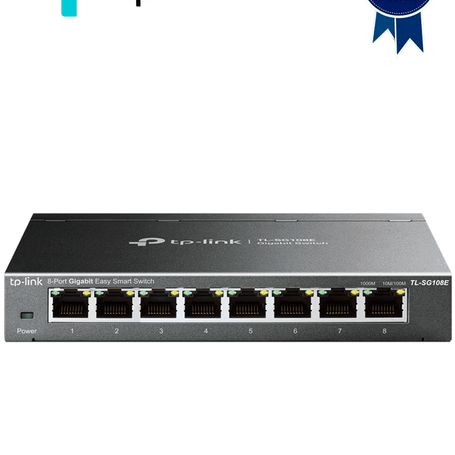 Tplink  Tlsg108e  Switch Easy Smart De 8 Puertos Gigabit