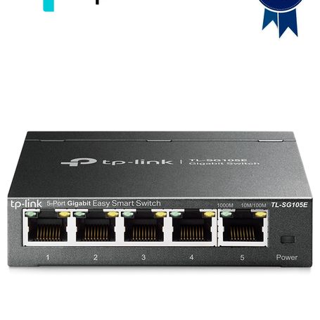 Tplink  Tlsg105e  Switch 5 Puertos Gigabit Rj45