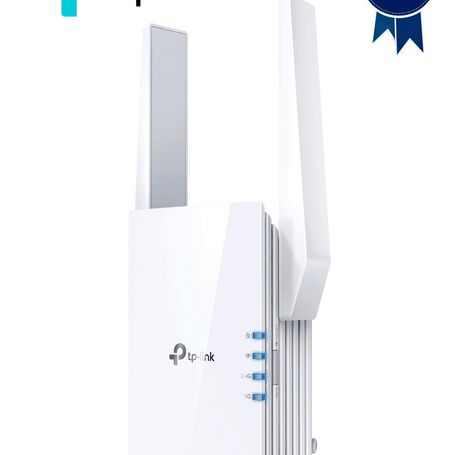 Tplink  Re705x / Extensor De Rango Wifi 6 Ax3000 / Hasta 2400mbps / Cubre Hasta 140 Metros Cuadrados Y 30 Dispositivos / Compati