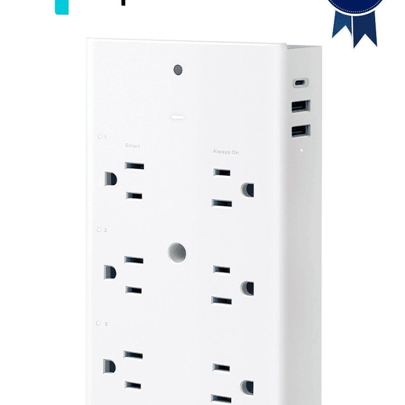 Tplink Tapo P306  Multicontacto De 6 Contactos Wifi Para Exterior  Equipado Con 1 Puerto Usbc (pd) Y 2 Puertos Usba (qc3.0) Que 
