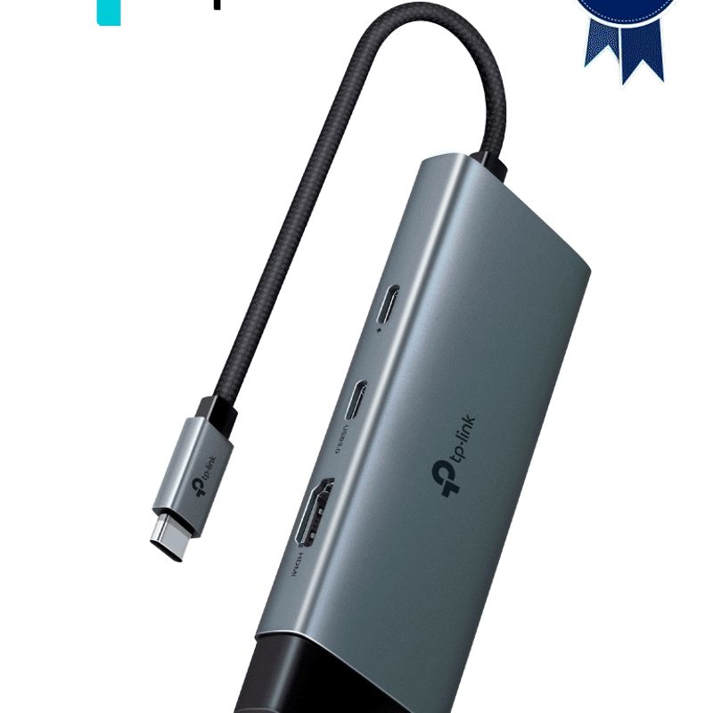 Tplink Uh6120c  Usbc  2 Puertos Usba  1 Puerto Hdmi Para Transmision En 4k60hz  1 Puerto Rj45 Ethernet Para Computaduras Que No 