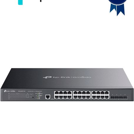 Tplink Tlsg3428xppm2 Switch Omada Administrable De 24 Puertos Rj45 2.5gbe Poe  4 Puertos Sfp 10g  500w De Suministro Poe  Admini