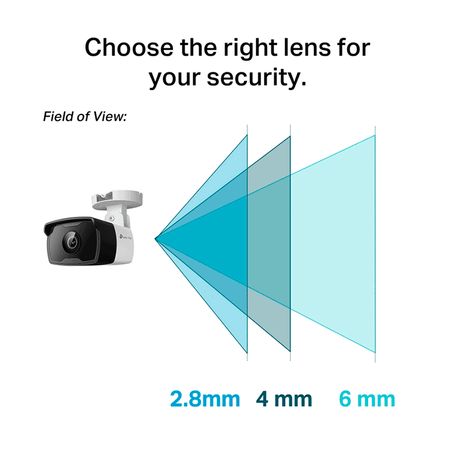 Vigi C320i(2.8mm) Cámara Ip Tipo Bala Para Exteriores De 2 Mp Con Ir 25 Fps/30 Fps (1920 X 1080 1280 X 960 1280x720) Poe Lente F