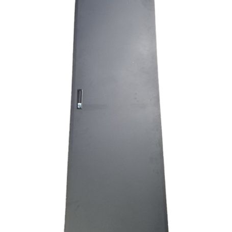 Saxxon Sxr42u6642s  Gabinete De Piso Color Negro / 42ur / Puerta De Vidrio Templado / Alto 198 Cm / Ancho 60 Cm / Profundidad 60