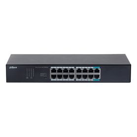 dahua dhs301616gt switch gigabit de 16 puertos no administrable de capa 2 con velocidad 101001000 mbps capacidad de conmutación