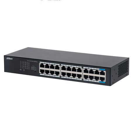 Dahua Dhs302424gt  Switch Gigabit De 24 Puertos No Administrable Capa 2 Carcasa Metálica Switching De 48g Tasa De Reenvio De 35.