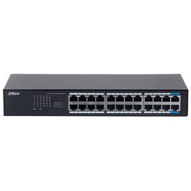 dahua dhs302424gt  switch gigabit de 24 puertos no administrable capa 2 carcasa metálica switching de 48g tasa de reenvio de 35