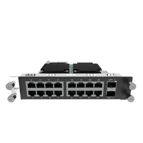 H16xrj452xfiber Sending Card Novastar/tarjeta De 16 Puertos Rj45/2 Puertos Stp/hasta 650000 Pixeles Por Puerto A 8 Bits/disenada