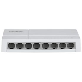 dahua dhsf1008l  switch de escritorio con 8 puertos fast ethernet 10100 mbps diseno compacto de capa 2 con capacidad de switchi
