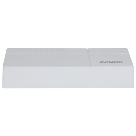 Dahua Dhsf1008l  Switch De Escritorio Con 8 Puertos Fast Ethernet (10/100 Mbps) Diseno Compacto De Capa 2 Con Capacidad De Switc