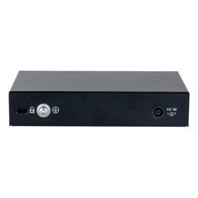 dahua dhcs40064et2et60  switch poe de 6 puertos administrable con 4 poe 10100 mbps y 2 uplink 10100 mbps total de 65 w poe admi