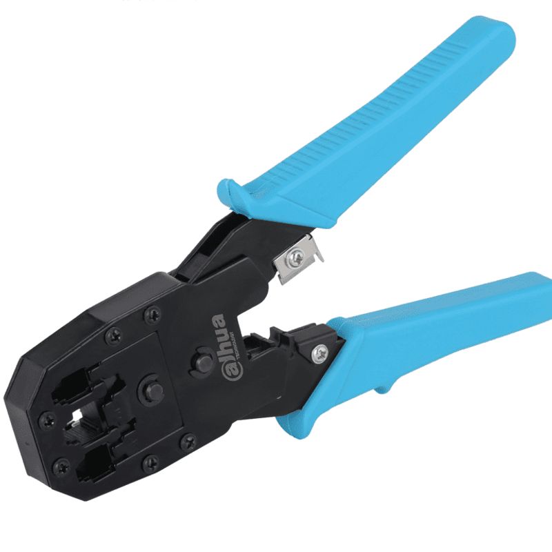 Dahua Dhpfm915 Pinzas Para Plegar (crimpear O Ponchadoras) De Conectores Rj45 Y Rj11/ Multifuncional Cortar Y  Pelar Cable/ Cuch
