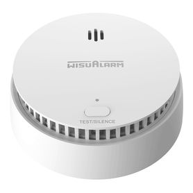 dahua wisualarm hysa20a  detector de humo standalone autonomo sensor fotoeléctrico sonido de alarma de 85db alarma visual y aud