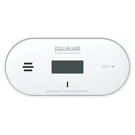 Dahua Wisualarm Dhihygc30ar8 Detector De Monóxido De Carbón Inalámbrico Interconectado Con Sensor Electroquimico De Alto Perform