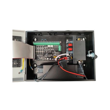 Dahua Wisualarm Hyc1024 Panel De Alarma Contra Incendios/ Convencional De 4 Zonas/ Hasta 32 Detectores Por Zona/ 4 Contactos Sec