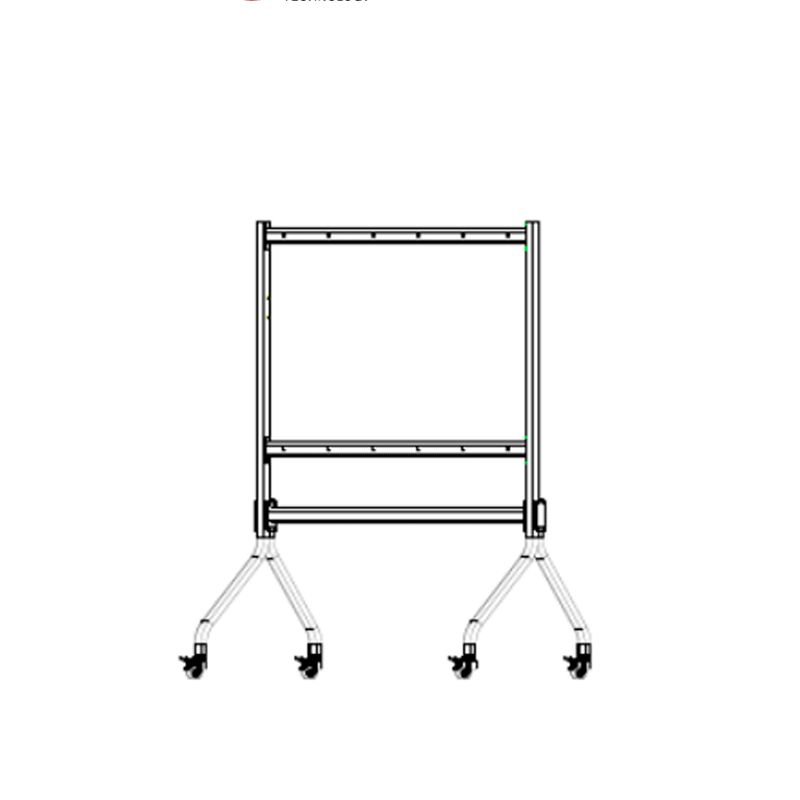 Dahua Dhipkcms2e  Soporte Movil Para Pantalla Interactiva 135 Dahua/ Solo Compatible Con Dahua Whiteboards/ Lonuevo