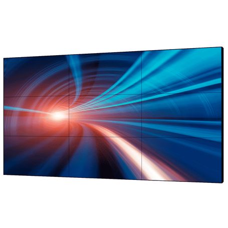 Dahua Dhils550ucmef  Pantalla Full Hd Para Videowall De 55 Pulgadas/ Panel Lcd Ads Industrial/ Marco Ultradelgado De 3.5 Mm/ Sop
