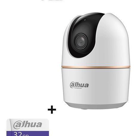 Bundle Cámara Ip Dhh5a Domo Motorizado Wifi De 5 Megapixeles Con Ia Autotracking Audio Bidireccional (micrófono Y Altavoz) Siren