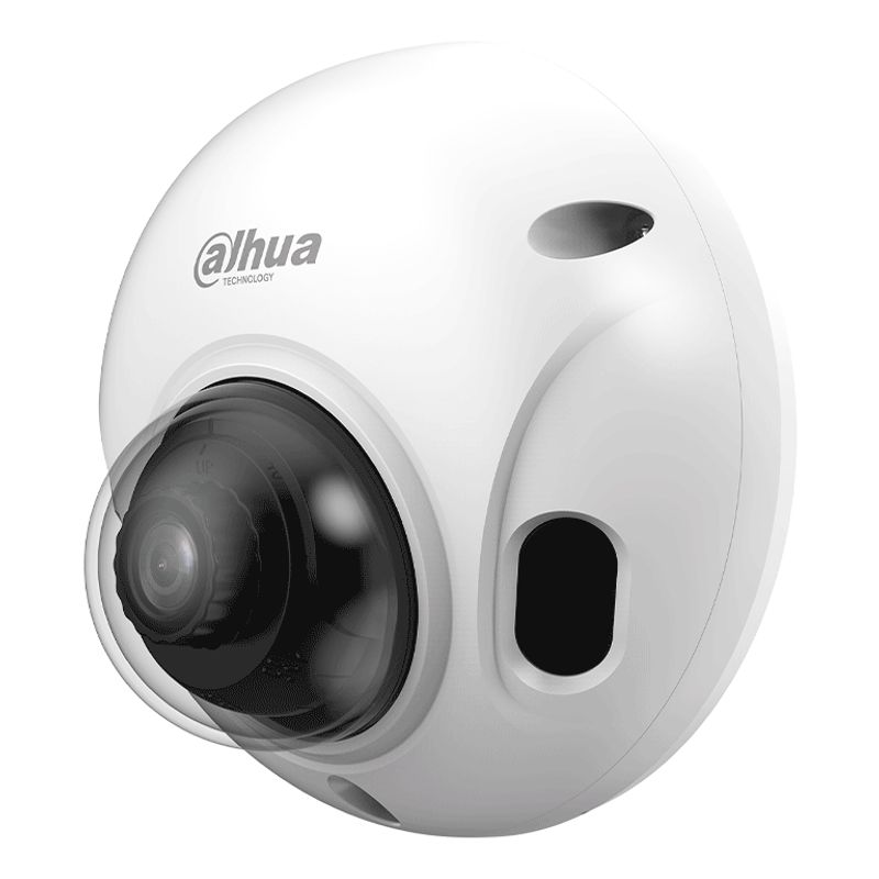 Dahua Dhdaecpc5241fpn0210b Cámara Ip Domo Para Nvr Movil De 2 Megapixeles Lente De 2.1mm Con 125° De Apertura Especial Para Cont