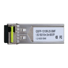 dahua gsfp1310r20smf modulo fibra optica sfp monomodo trasmision bidireccional conector lc hasta 20kmtx 1550nmrx 1310nm45773