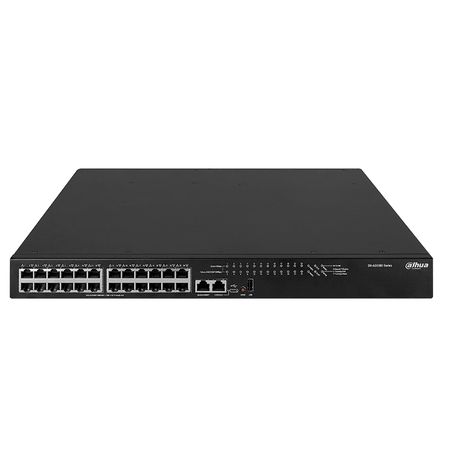 Dahua Dhas550024mgt4xf600  Switch De 24 Puertos Poe Gigabit/ Administrable Capa 3/ 600w Totales/ Poe  Hipoe/