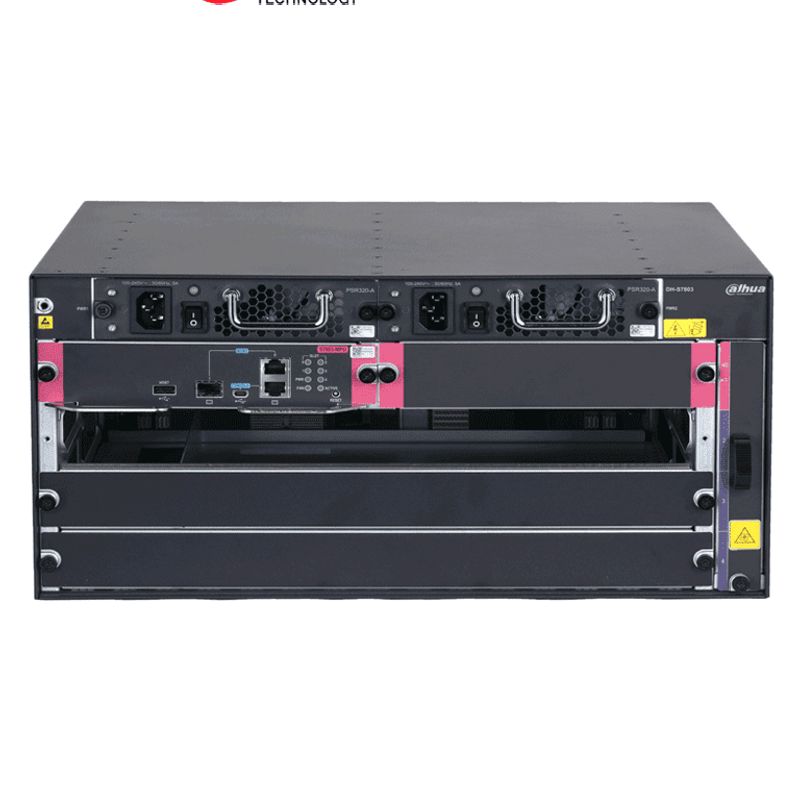 Dahua Dhs7803 Switch Capa 3/fácil De Administrar/ Hot Swap/highperformance Ipv4 And Ipv6