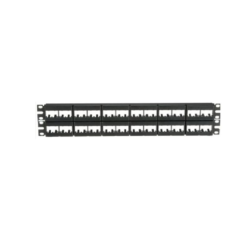 Panduit Cpp48wbly  Panel De Distribución Minicom™ 48 Puertos 2 Ru Negro
