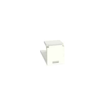 Panduit Cmbiwx Módulo Vacio Minicom™/ Inserto Ciego / 1 Puerto / Blanco Hueso / Paquete Con 10 Piezas 