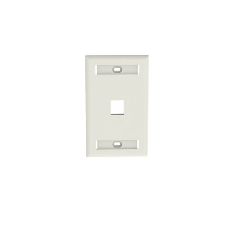 Panduit Nk1fwhy  Faceplate De Pared / 1 Puerto / Color Blanco /la Placa Frontal Netkey™ Es Compatible Con Un Módulo Keystone