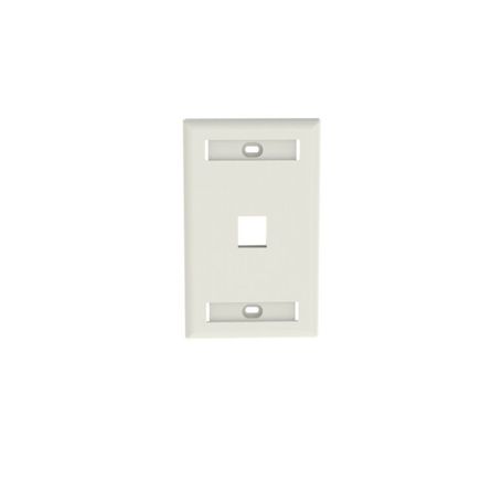 Panduit Nk1fwhy  Faceplate De Pared / 1 Puerto / Color Blanco /la Placa Frontal Netkey™ Es Compatible Con Un Módulo Keystone