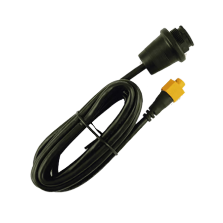 Cable adaptador Ethernet redondo color amarillo a RJ45 Macho