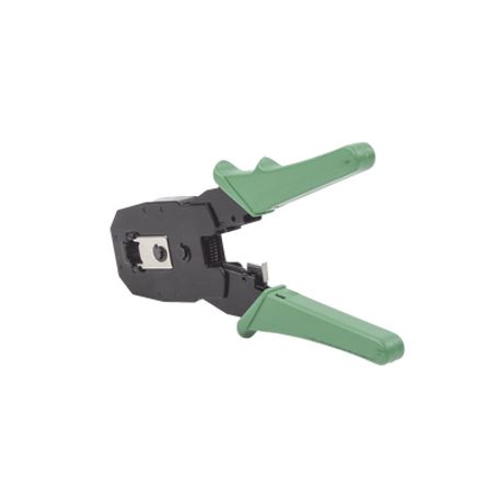 Pinzas Para Plegar (ponchadoras) Cables Rj11 Rj12 Rj45 Telefónicos Y Cables De Red Cat5e Cat6 Cat6a Y Con Cavidades Para 4 6 Y 8