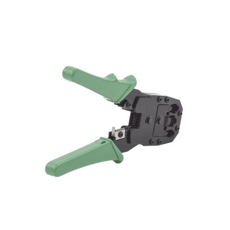 Pinzas Para Plegar (ponchadoras) Cables Rj11 Rj12 Rj45 Telefónicos Y Cables De Red Cat5e Cat6 Cat6a Y Con Cavidades Para 4 6 Y 8