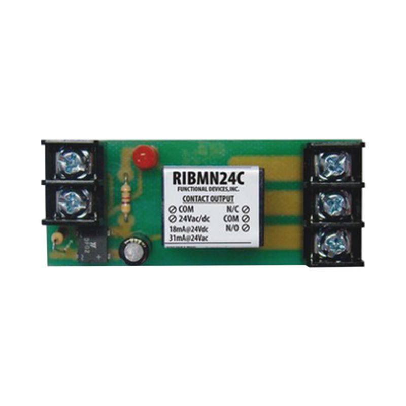 Relevador Spdt Para Montaje En Track De 2.75 Pulgadas  24 Vac/dc De 15 A