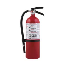 extintor desechable de polvo quimico seco  fuegos clase a b y c  talleres y garaje  paquete con 4 cilindro blanco  55 lb pieza