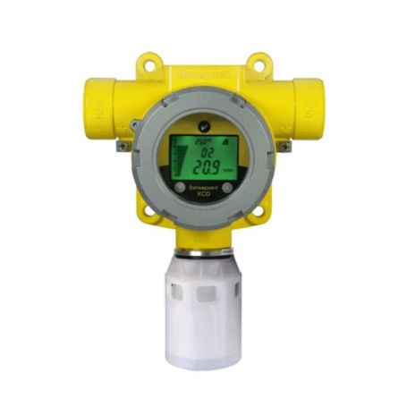 detector industrial con sensor remoto para cloro ci2 05 ppm salida 420 ma 3 relays carcasa de aluminio grado marino serie sense