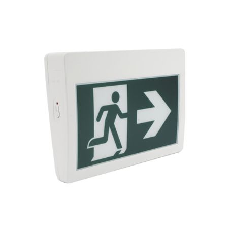 Letrero Led De Senalización De Salida Hombre Corriendo/ Alto Brillo / Uso En Pared Lateral O Techo / Bateria De Respaldo Incluid Letrero Led De Senalización De Salida Hombre Corriendo/ Alto Brillo / Uso En Pared Lateral O Techo / Bateria De Respaldo Incluid