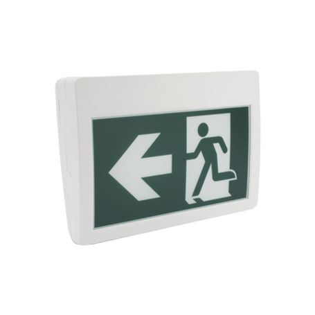 Letrero Led De Senalización De Salida Hombre Corriendo/ Alto Brillo / Uso En Pared Lateral O Techo / Bateria De Respaldo Incluid Letrero Led De Senalización De Salida Hombre Corriendo/ Alto Brillo / Uso En Pared Lateral O Techo / Bateria De Respaldo Incluid