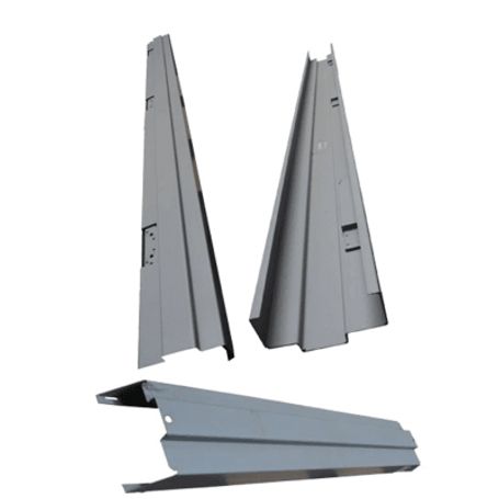 Marco Metálico Para Puerta De Emergencia Sentido Derecha Marco Metálico Para Puerta De Emergencia Sentido Derecha