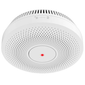 detector de humo interlink  doble tecnologia de sensor de luz  alarma auditiva 85db  bateria de litio 10 anos  autoverificación