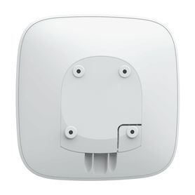 ajax hub2  panel de  alarma  ethernet color blanco  app “ajax pro” ios y android  hasta 100 dispositivos  hasta 25 cámaras  has