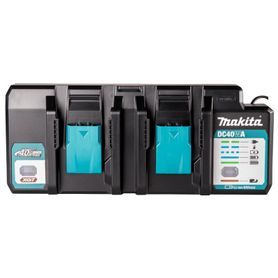 cargador rápido doble para bateria litio ion de 40v xgt® 243081