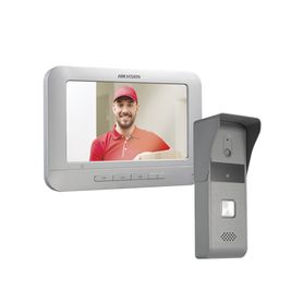 kit de videoportero analógico con pantalla lcd a color de 7  frente de calle para exterior ip65  salida de relevador 195571
