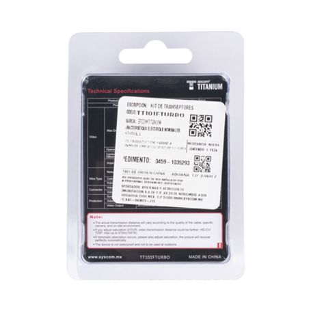 Kit De Transceptores (baluns) Con Terminal Push Superior Resolución 4k  Cable Flexible Coaxial Blindado / Coaxitron / Audio Por 