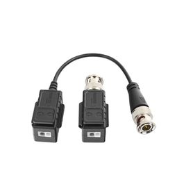 kit de transceptores baluns con terminal push superior resolución 4k  cable flexible coaxial blindado  coaxitron  audio por coa